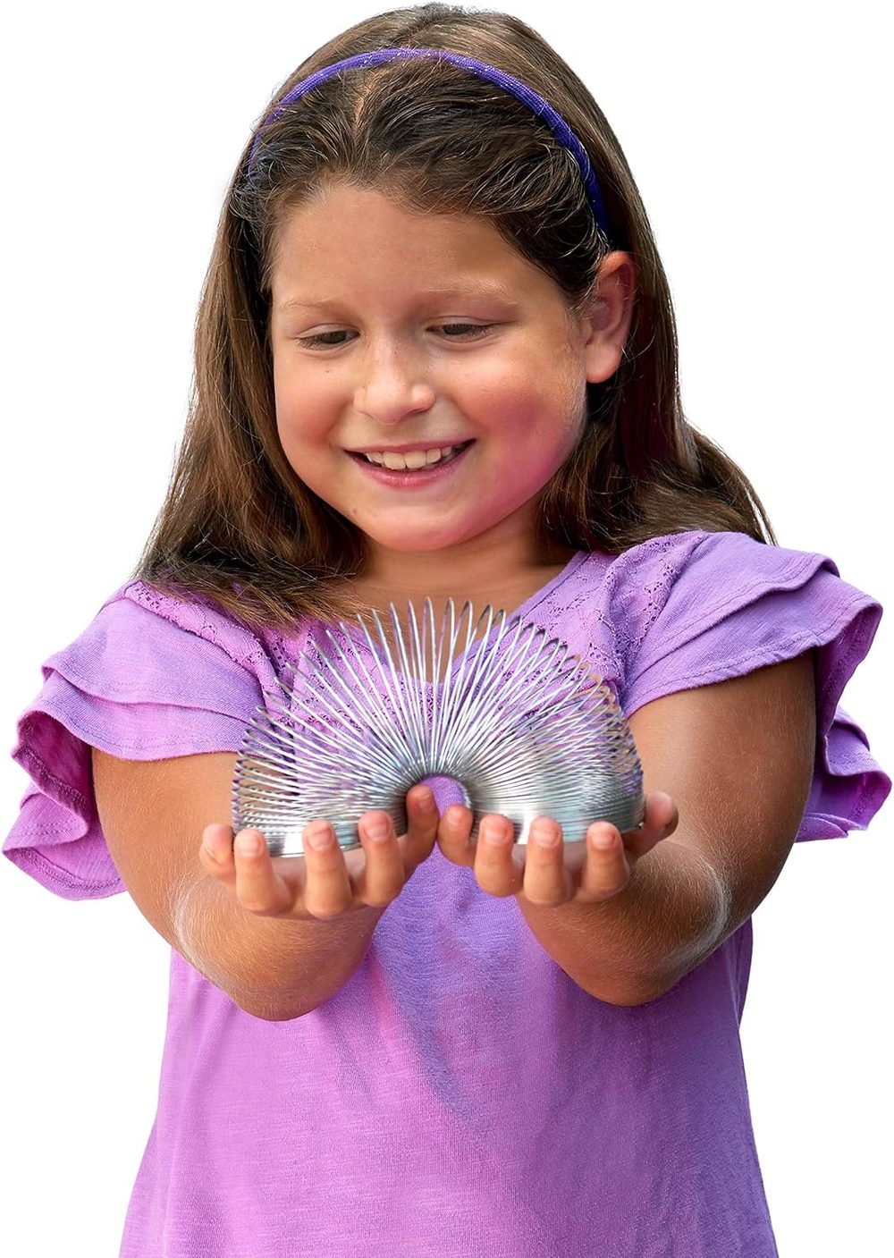 The Original metal Slinky walking spring toy